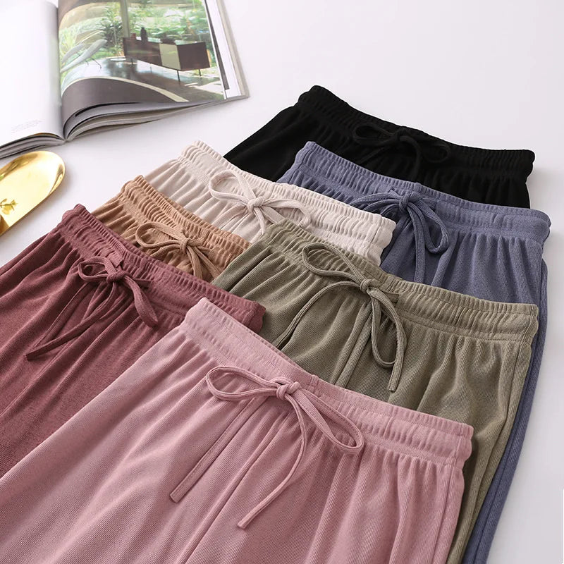 Women's lazy joggers
